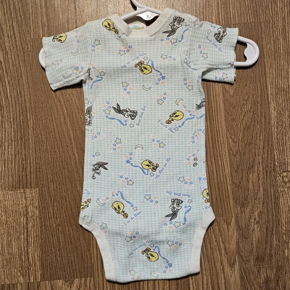 Vintage Looney Tunes Baby Bodysuit
